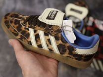 Кеды adidas samba pony x wales bonner leopard