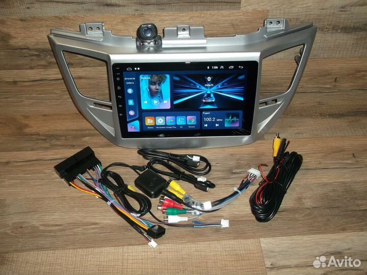 Магнитола Hyundai Tucson 3 Android с камерой