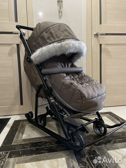 Санки-коляска Ника детям 7-5SK