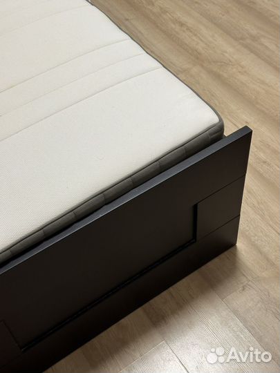 Кровать 140х200 с матрасом бу