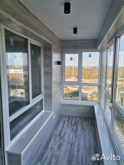 Остекление, Отделка балконов