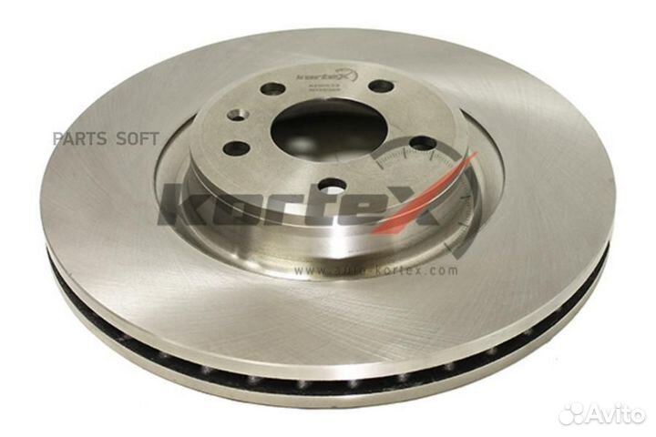 Kortex KD0533 Диск торм.пер.вентил.338x30mm/5отв