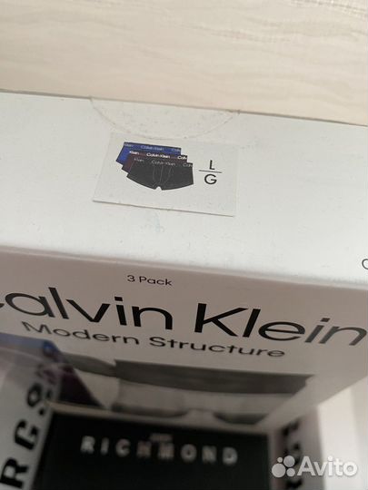 Calvin Klein.трусы боксеры/комплект. L