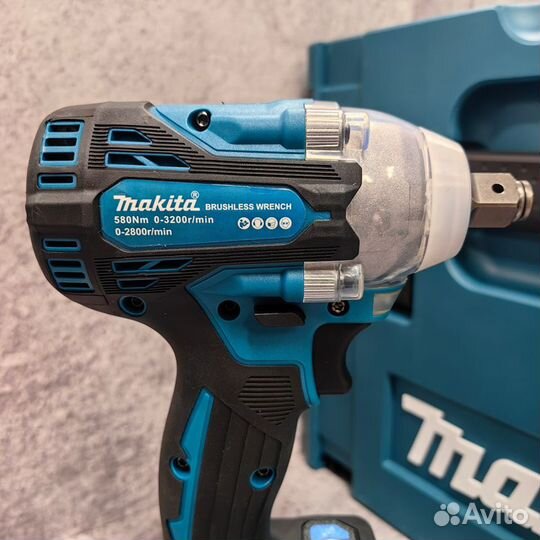 Болгарка ушм + Гайковерт 350нм Makita набор 2в1