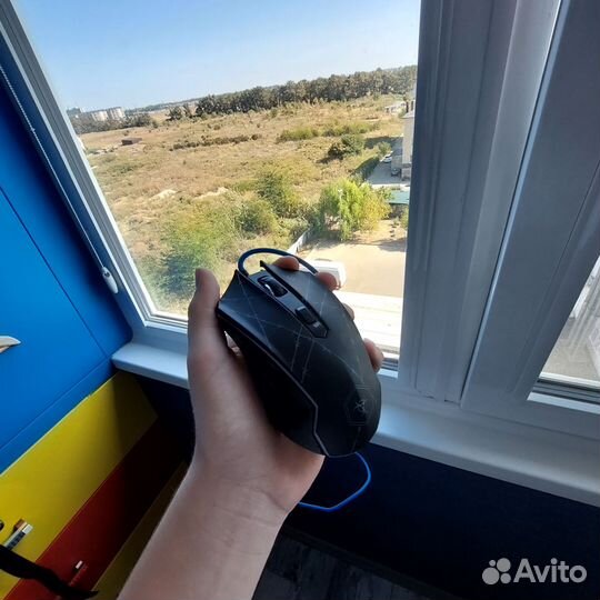 Игровая клавиатура dexp window и мышь defender