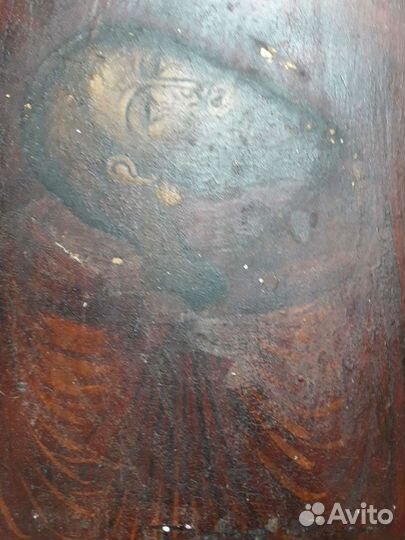 Старинная икона Иоанна Предтеча