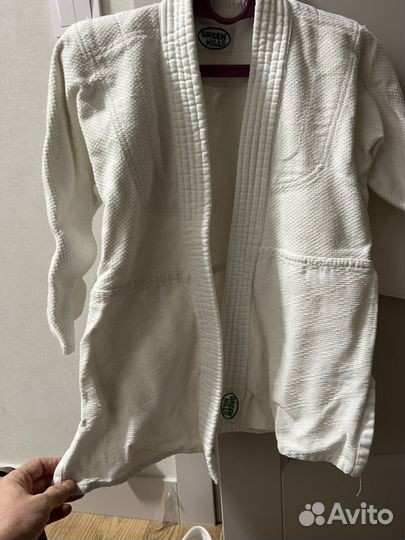 Кимоно для дзюдо green hill 110