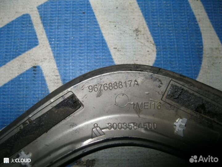 Молдинг на бампер на peugeot 408 Sedan