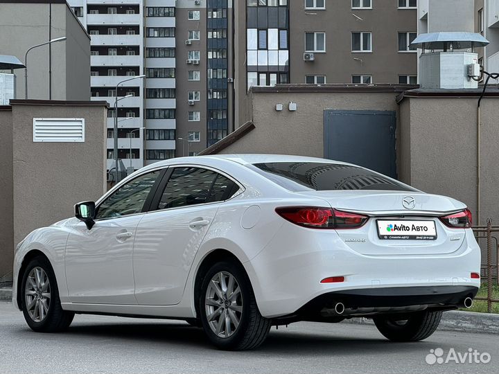 Mazda 6 2.0 AT, 2016, 59 000 км