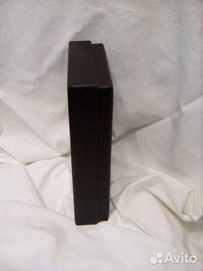 Галстук синий с красным в подарочной коробке