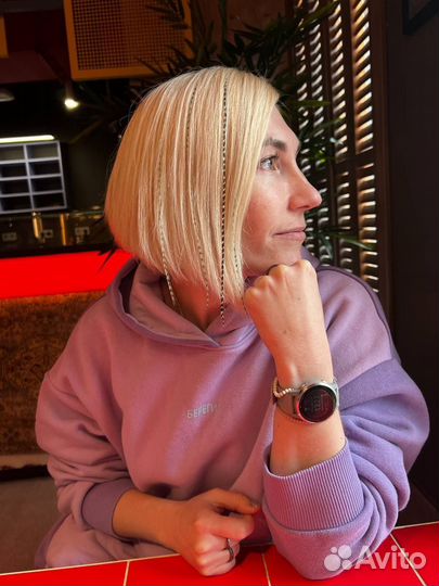 Перья петуха гризли в волосы наращивание