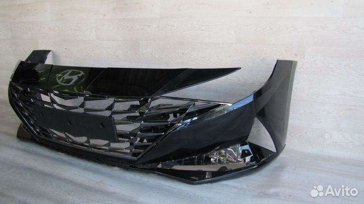 Hyundai Elantra 7 Бампер передний оригинал