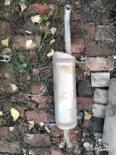 Глушитель Hyundai Solaris 1 Kia Rio 3 седан