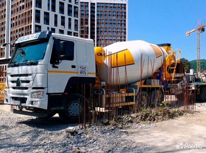 Бетон с доставкой привезем за 2 часа