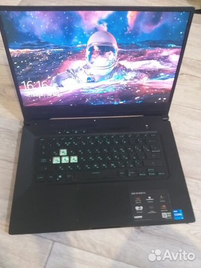 Игровой ноутбук asus tuf dash f15 rtx 3060 24 gb