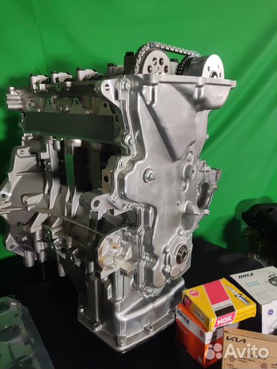 Новый двигатель (мотор)для Hyundai Solaris / Kia R