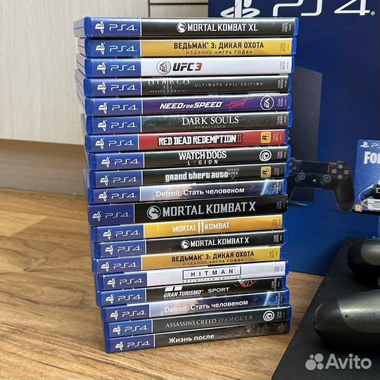 Sony PS4 Pro 1Tb / Ростест 2V