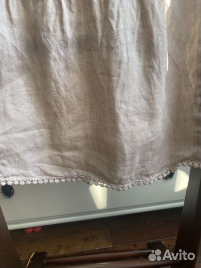 Блузка кофта лен