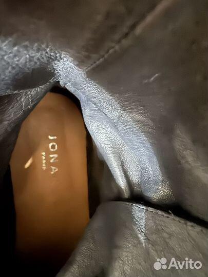 Ботинки демисезонные натуральная кожа 40