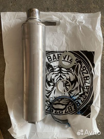 Глушитель honda cb 400