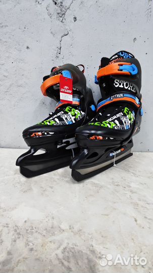 Коньки раздвижные Tech Team Ottava (34-37,38-41)