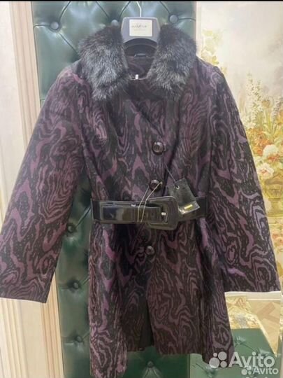 Пальто женское демисезонное натуральное