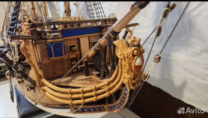 Сборная модель корабля из дерева San Felipe
