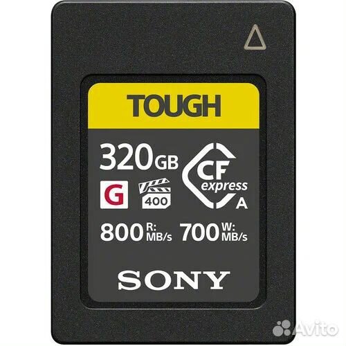 Sony CFexpress Type A 320Gb Tough R800/W700