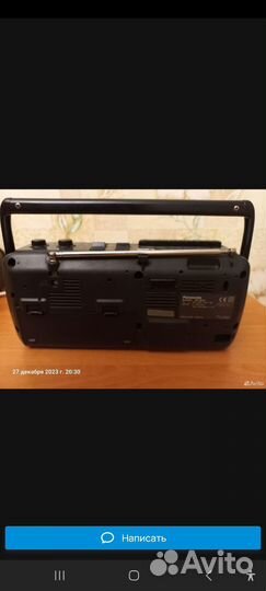 Магнитофон Panasonic RX-M40 работает все