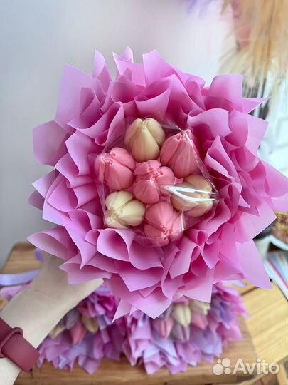 Тюльпаны из шоколада/ съедобный букет