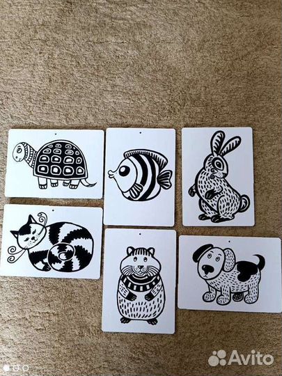 Развивающие карточки для малышей