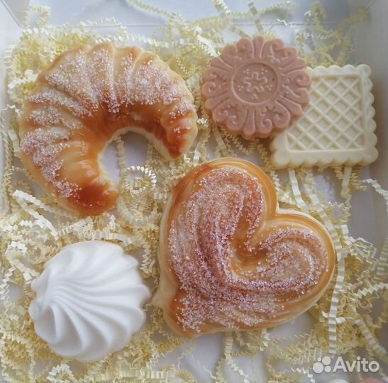 Мыло ручной работы плюшка