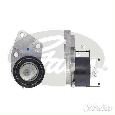 Натяжной ролик привода грм powergrip