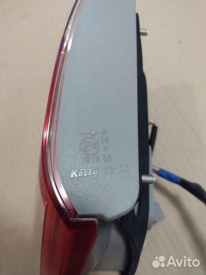 Фонарь задний toyota camry 40