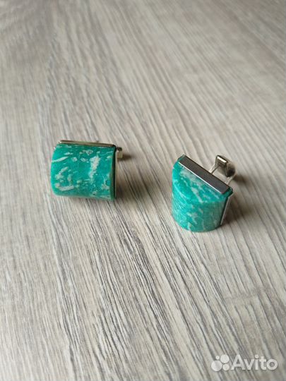 Запонки серебро СССР