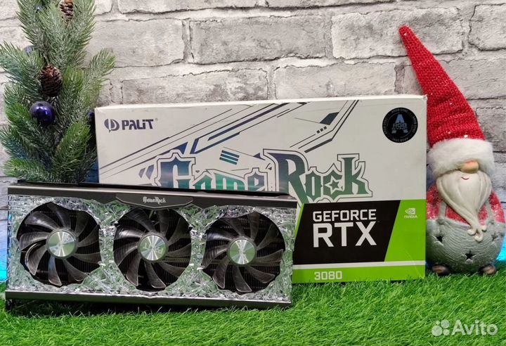 Видеокарта Palit GeForce RTX 3080 GameRock