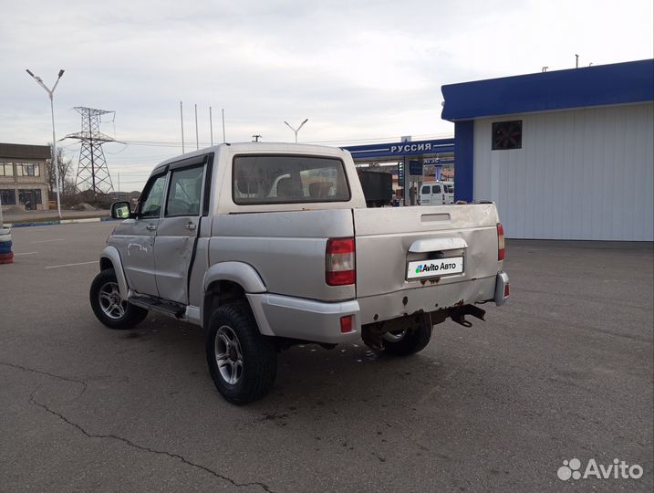 УАЗ Pickup 2.7 МТ, 2017, битый, 235 872 км