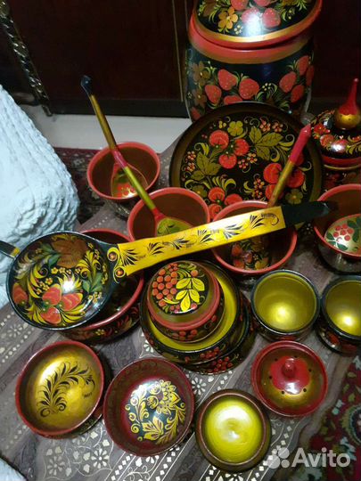 Семеновская хохлома СССР