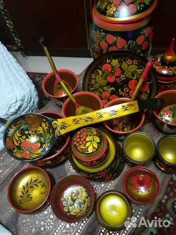 Семеновская хохлома СССР