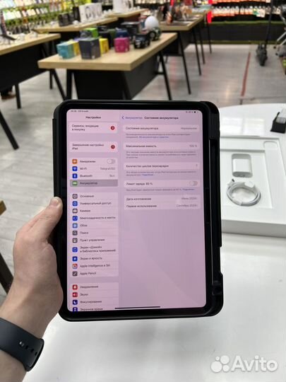 iPad Pro 11 M4 256Gb Silver 100акб