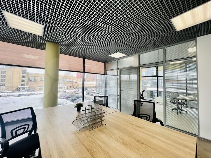 Офисный блок + переговорные + кухня Нагатинская