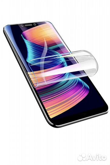 Гидрогелевые защитная пленка с установкой