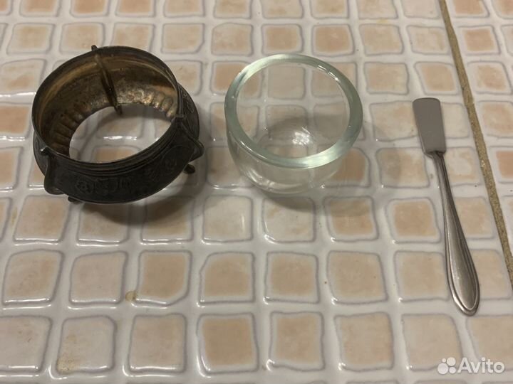 Солонка мельхиор СССР