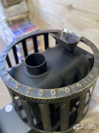 Чугунная печь для бани Березка