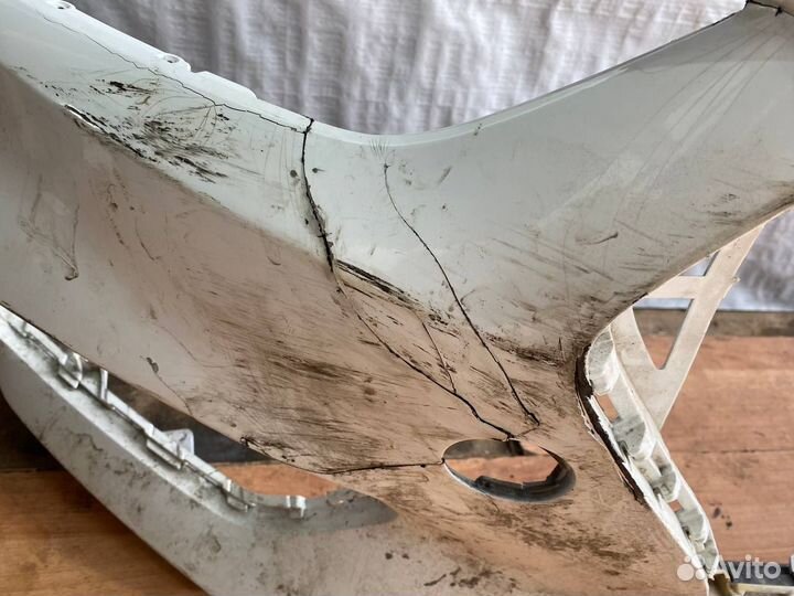 Бампер передний белый Hyundai Solaris 2017-2020