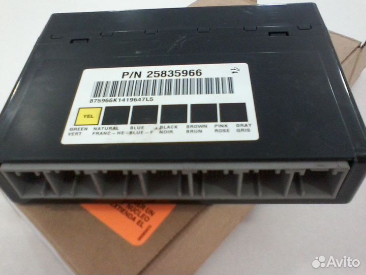 Module body control на Chevrolet tahoe gmt 900 LT