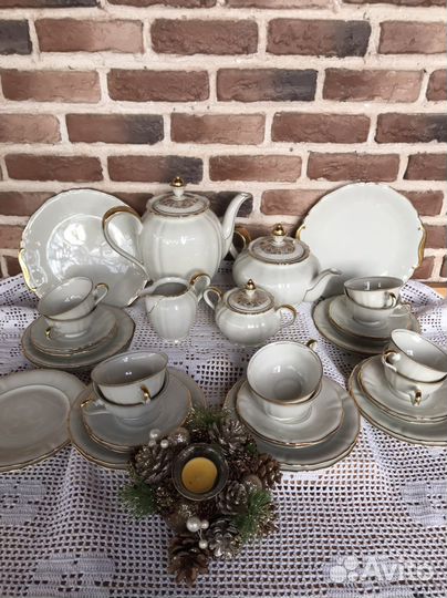 Сервиз чайный Оскар Шаллер 36 предметов