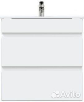 Тумба подвесная с раковиной Mirsant Next 60/2 см