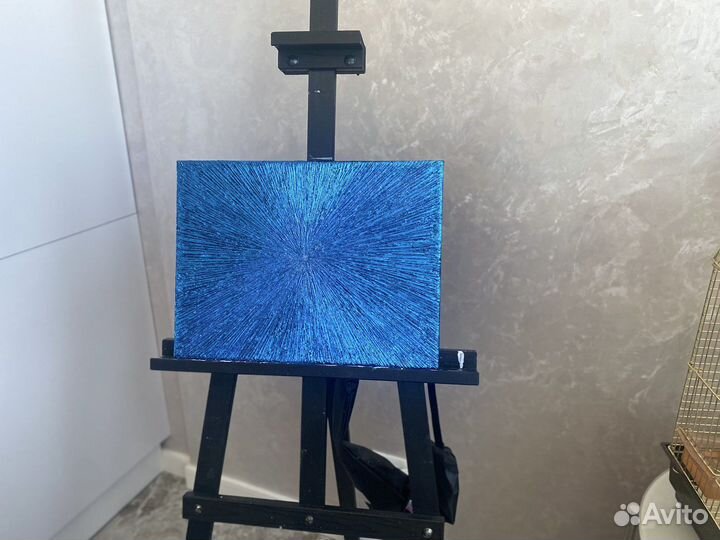 Картина «Лучи» холст ручная работа