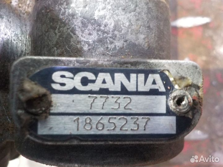 Кран ручного управления тормозами прицепа Scania